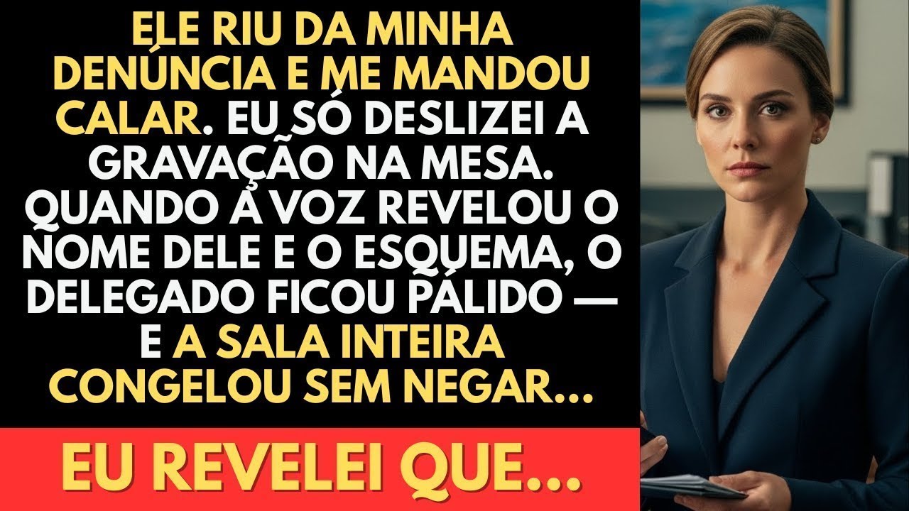 "Mulher Sempre Inventa Coisas", Disse o Delegado Ignorando Minha Denúncia — Então Coloquei a...