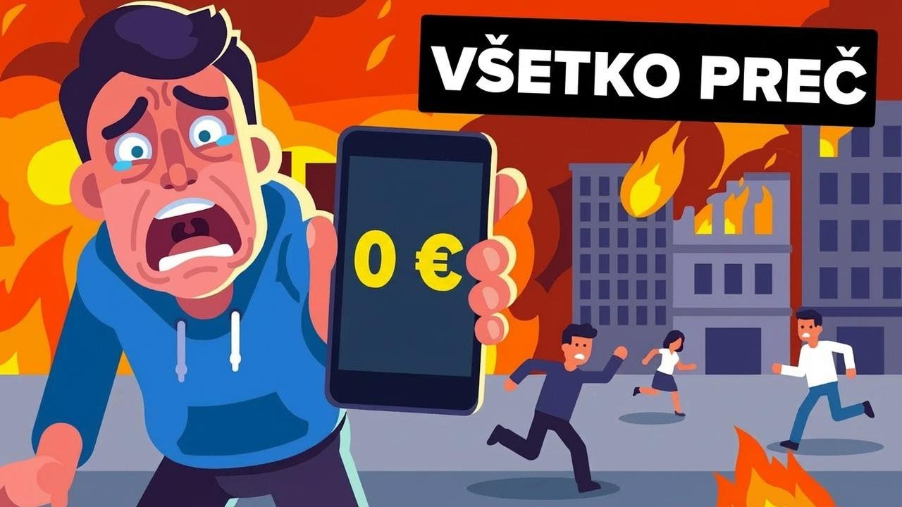 Čo by sa stalo, keby si dnes všetci vybrali peniaze z účtu?