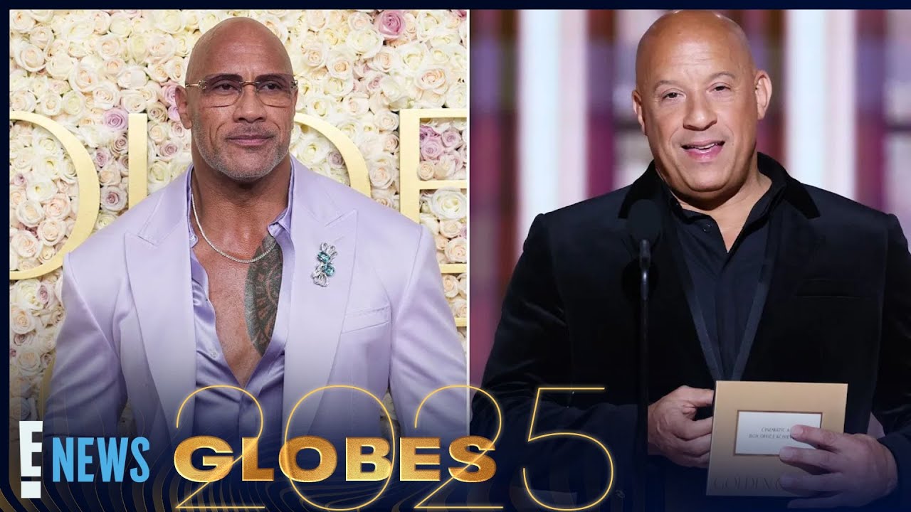 Vin Diesel Calls Out Dwayne Johnson Amid &lsquo;Fast & Furious&rsquo; Feud | 2025 Golden Globes | E! News