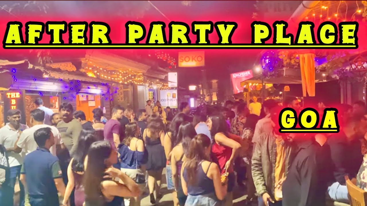 Night Life in Goa | Hidden After Party Place in Goa | Chapora Lane Goa | This Street Never Sleeps |