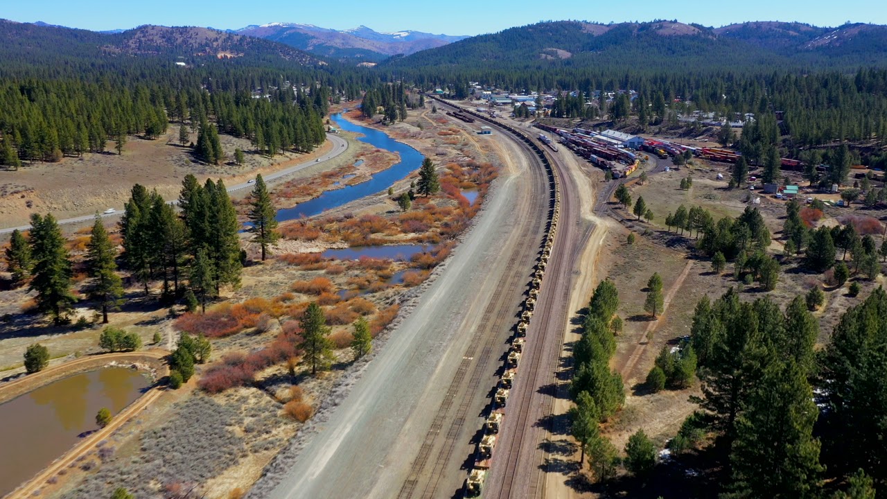 BNSF Military Train (4K)