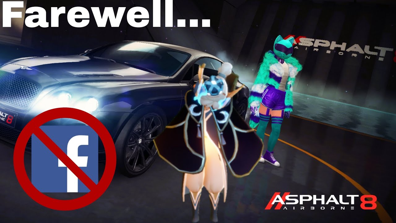 Facebook Login will removed soon? 😭 Save my account in Asphalt 8 Airborne