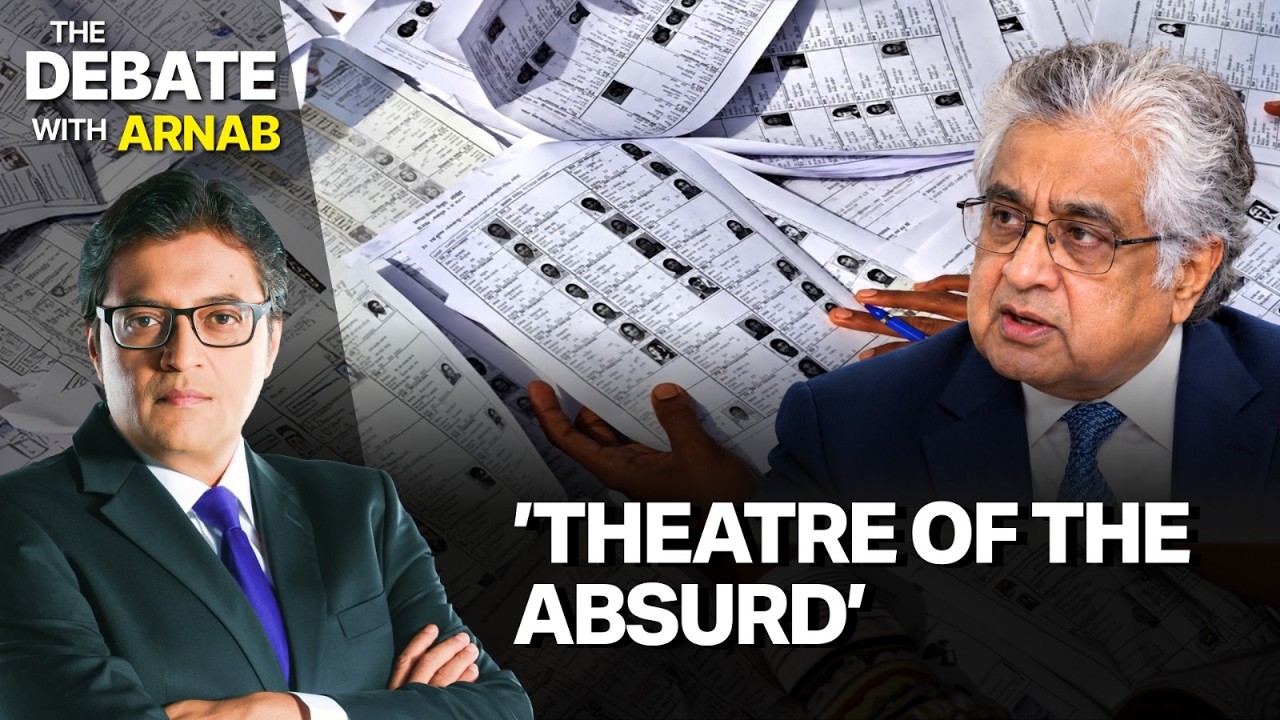Harish Salve Blasts &lsquo;Country Will Burn' Threat On CEC Gyanesh Kumar | EXCLUSIVE With Arnab