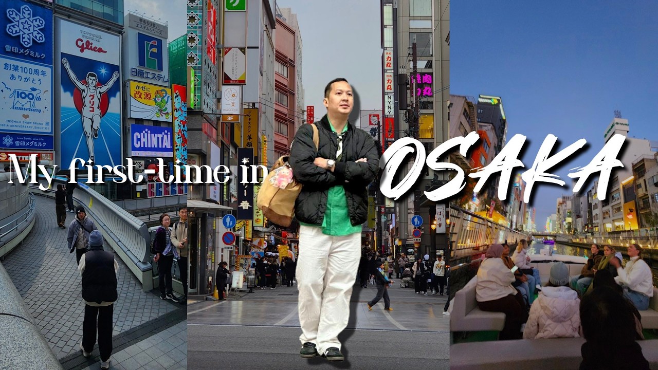BOAT CRUISE  - OSAKA DAYS 1 & 2