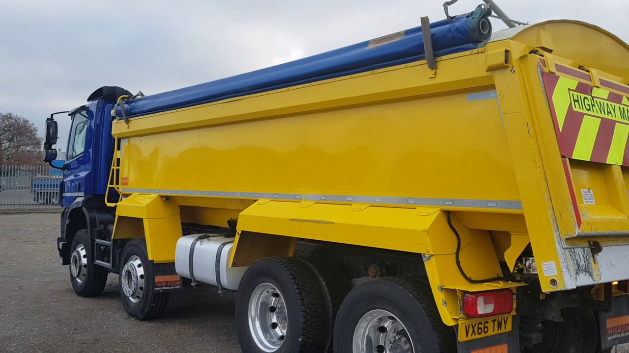 DAF CF Eu6 8x4 ALUMINIUM TIPPER 2017 VX66 TWY - £74,750