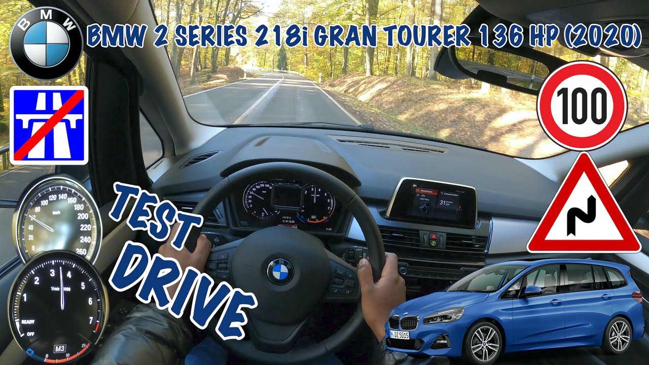 BMW Série 2 GRAN TOURER 218I (2020) - POV Performance Test