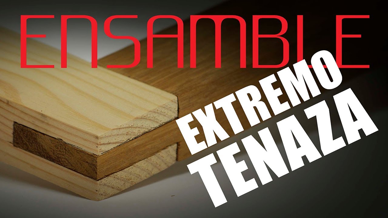 🪑 como hacer el ENSAMBLE de CAJA y ESPIGA abierta | union en MADERA a HORQUILLA ✅