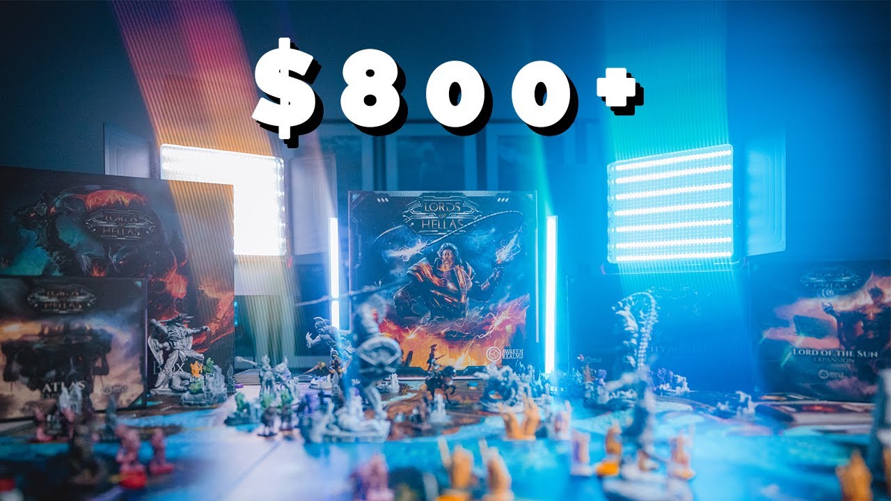 The MOST Expensive Board Game in my Collection. Was Lords of Hellas worth it? A Review