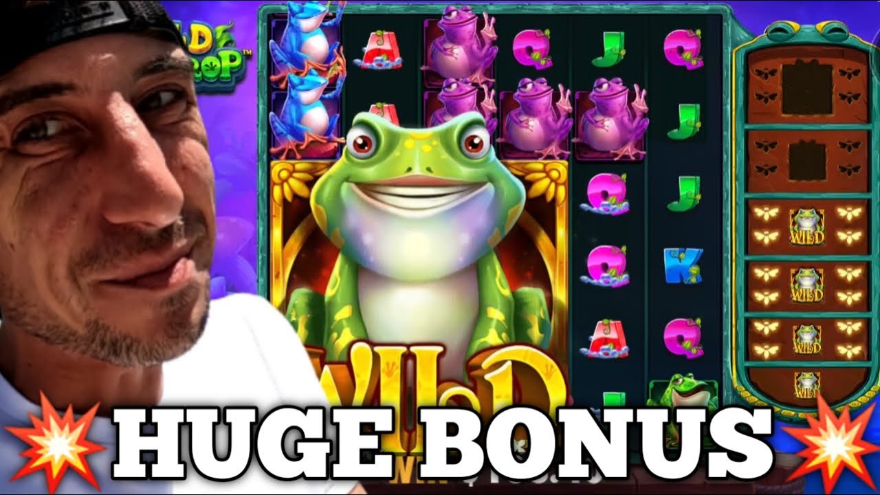 💥Huge Win💥 New Wild Hop & Drop Slot Machine | Stake