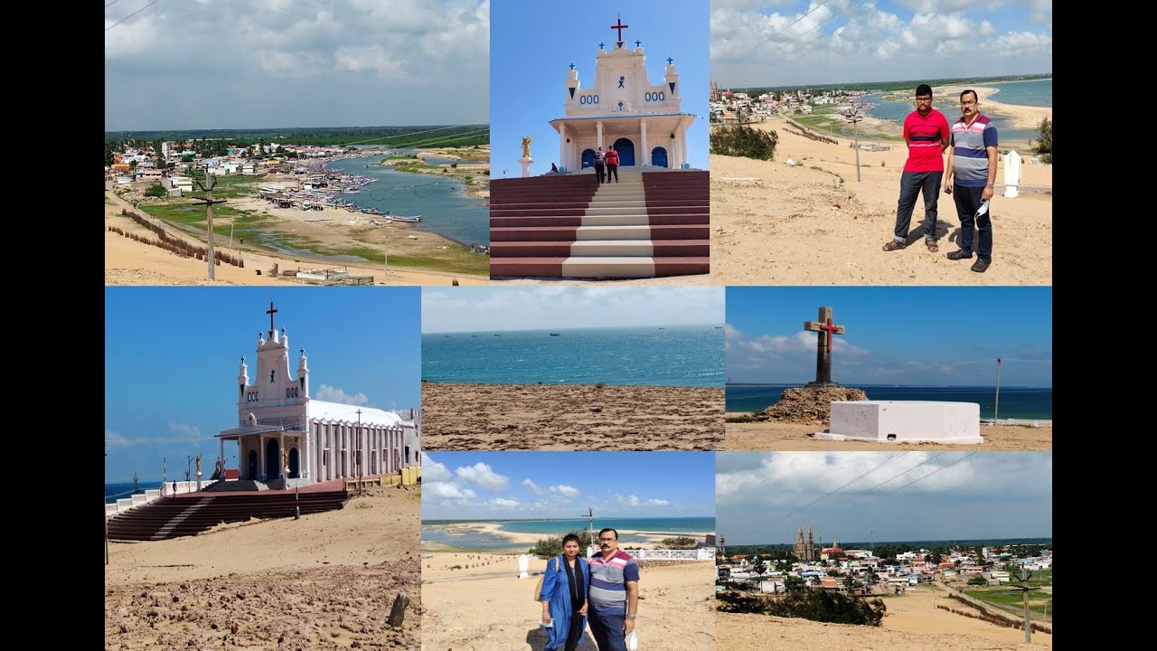 Manapadu / Beautiful beach /மணப்பாடு/മനപാഡ്-Manapad Church Beach Cave - Thoothukudi/TamilNadu