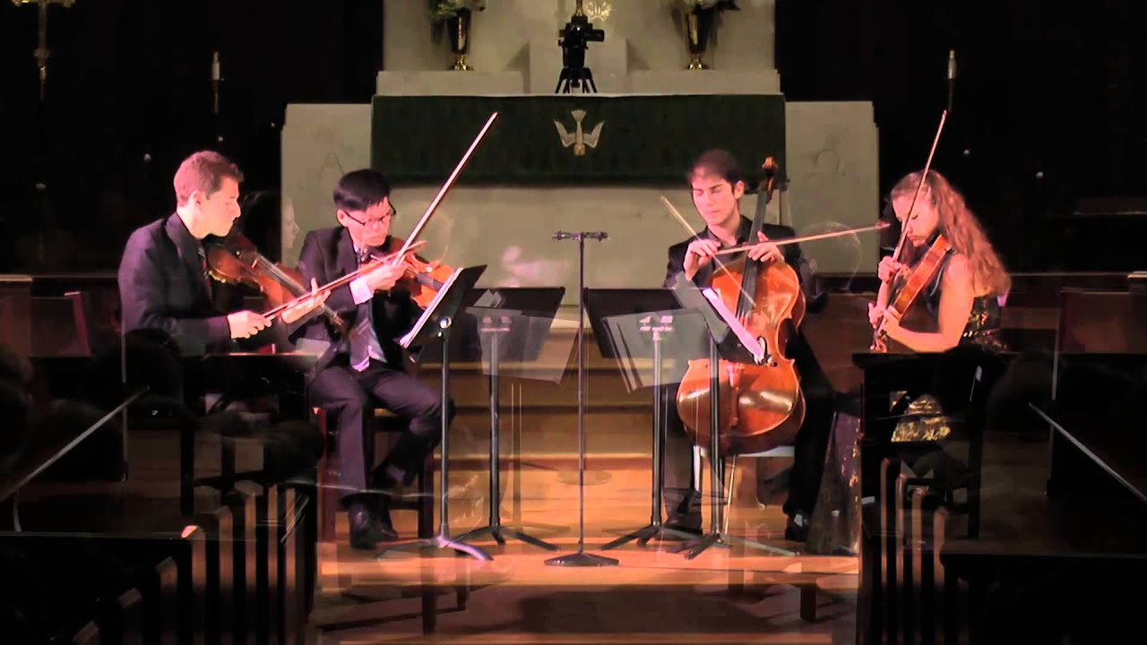 Artosphere 2013: The Dover Quartet - SHOSTAKOVICH String Quartet No. 3 in F Major, Op 73