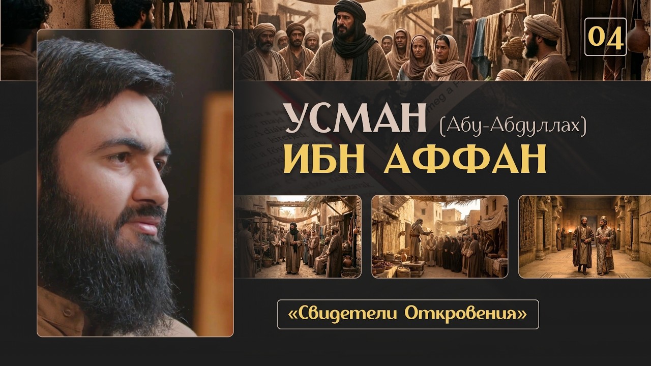 { 04 } Самый стеснительный и самый щедрый - Усман ибн Аффан | «Свидетели Откровения» | Юсуф Берхудар