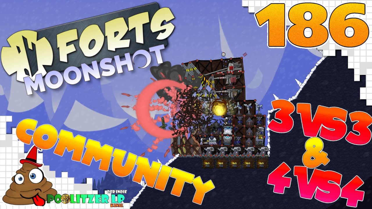 Forts #186 - 3vs3 mit Tons of Cannons und 4vs4 ExtraStuff++ | Lets Play Forts deutsch