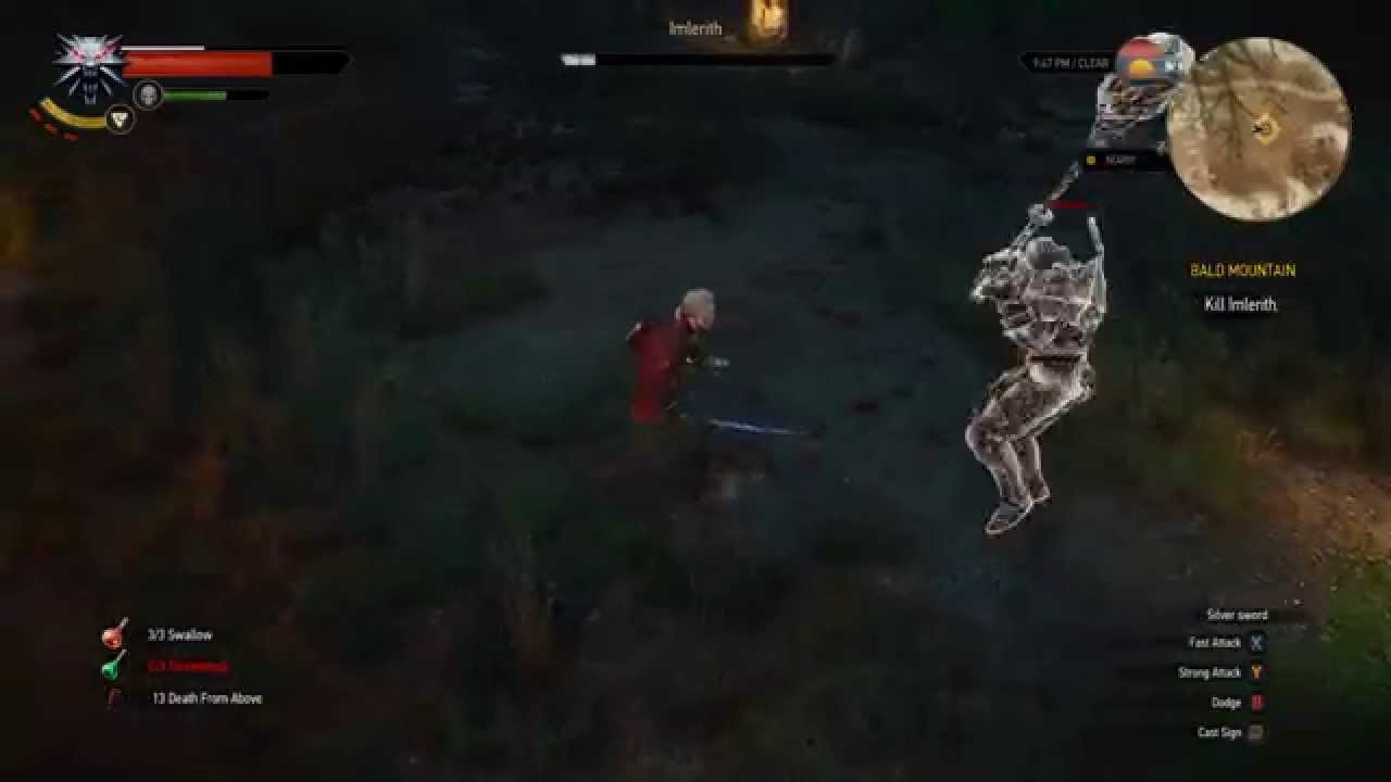 How to kill Imlerith - The Witcher 3 Wild Hunt
