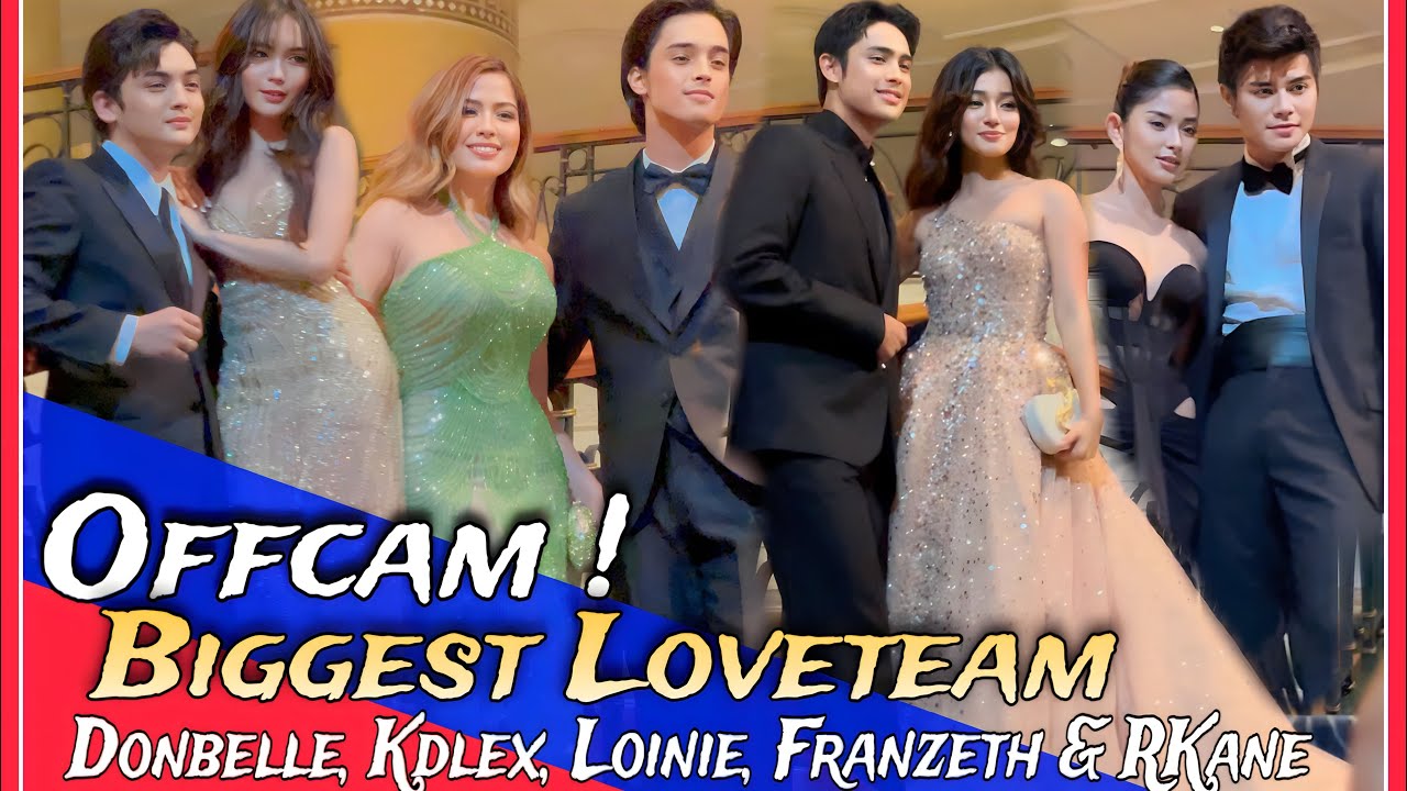 BIGGEST LOVETEAM-DONBELLE,KDLEX,LOINIE,FRANSETH & RKANE - ABS CBN BALL 2023