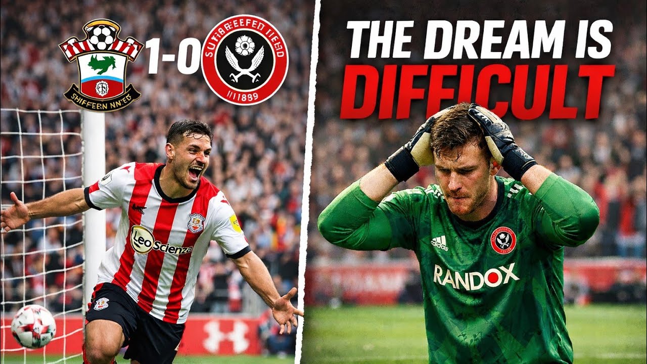 Day After Southampton-Sheffield 1-0 | The PLAYOFF DREAM is DIFFICULT‼️Bad GOAL over take‼️