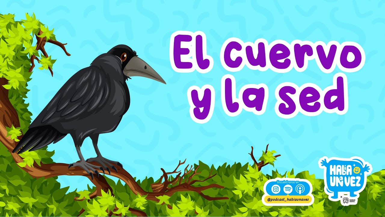 El cuervo y la sed 229 | Cuentos Infantiles | Leyendas y mitos griegos