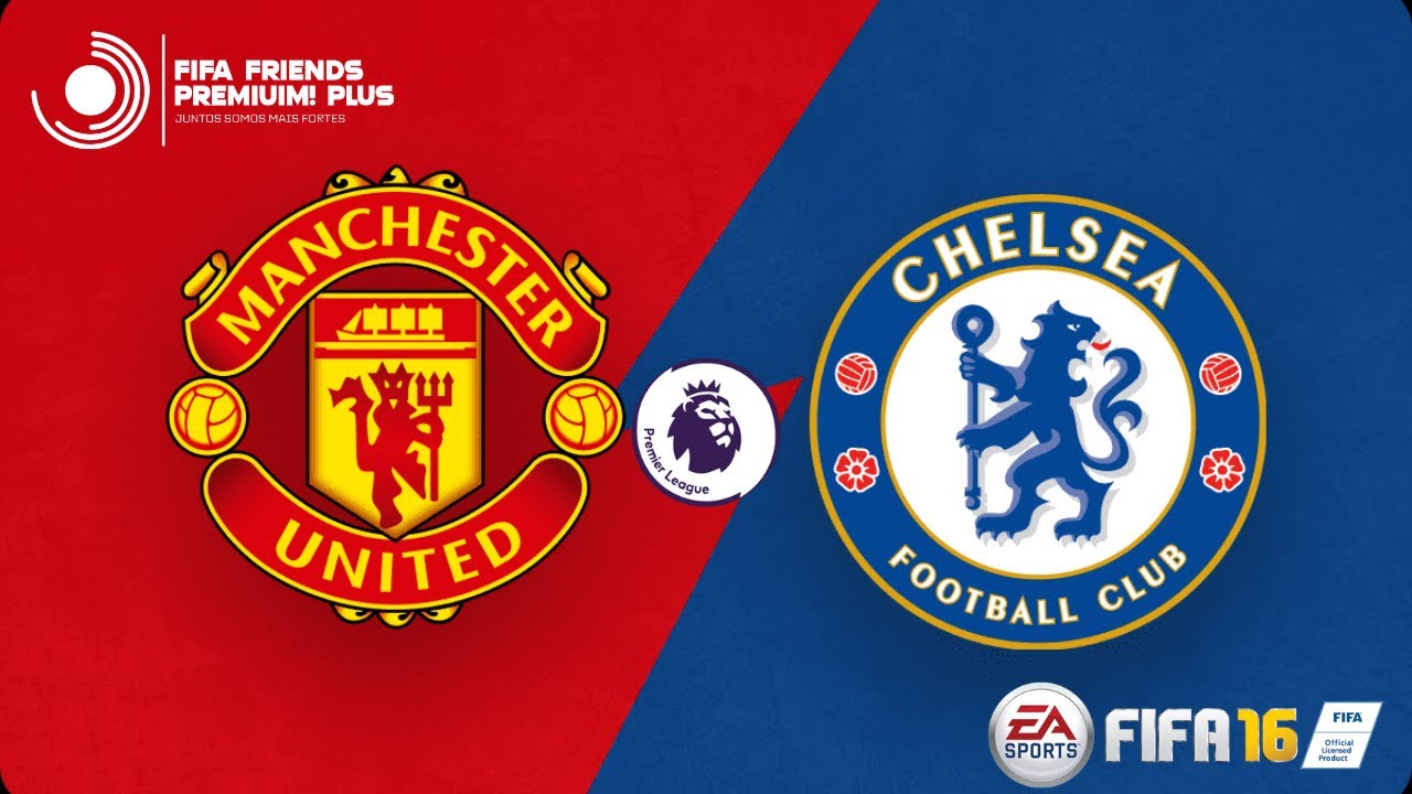 CHELSEA X MANCHESTER UNITED | PREMIER LEGUE | FIFA FRIENDES FIFA 16!