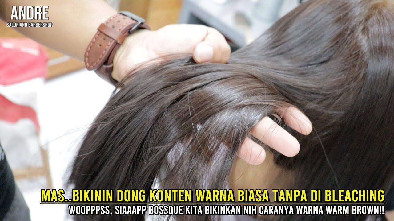 Cara Bikin Warna Natural brown Tanpa Bleaching Untuk Pemula