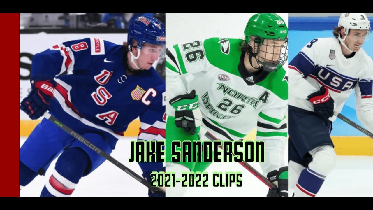 Jake Sanderson Clips | NCAA, World Juniors, and Olympic Games