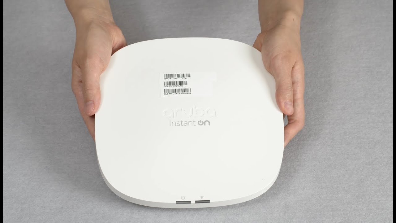 Unboxing Aruba Instant On AP25