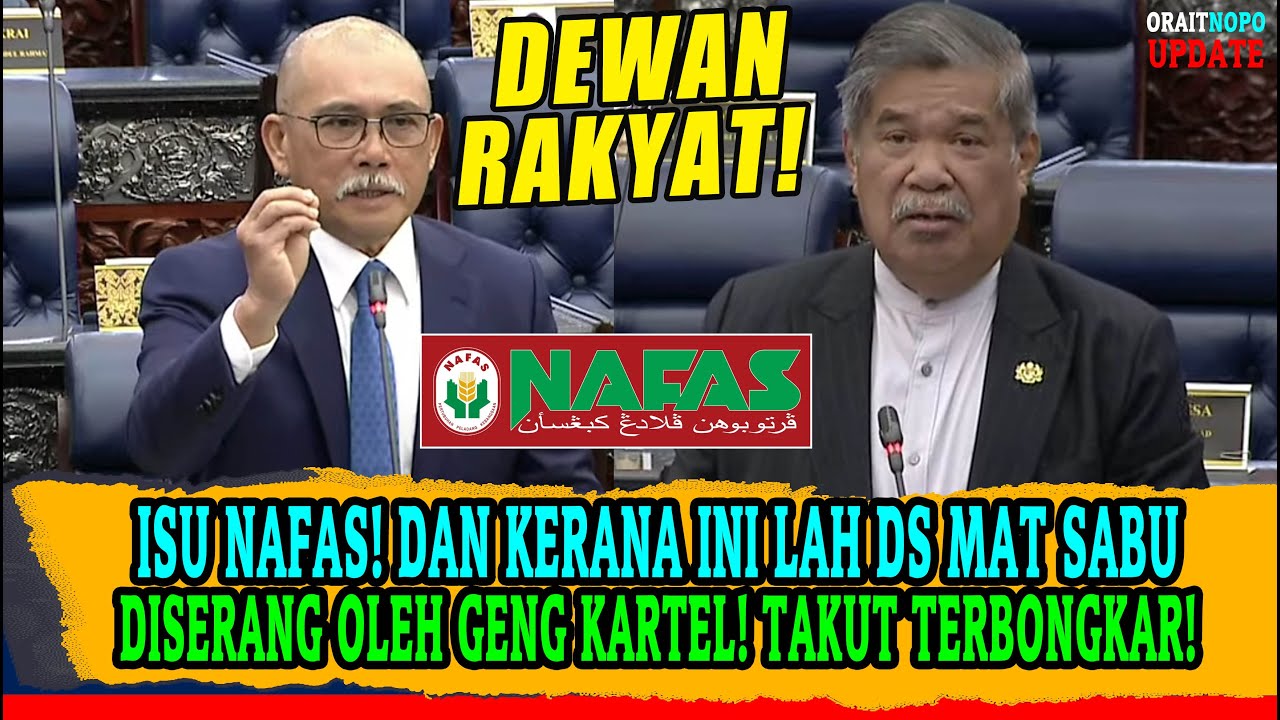 ISU NAFAS! DAN KERANA INI LAH DS MAT SABU DISERANG OLEH GENG KARTEL! TAKUT TERBONGKAR!