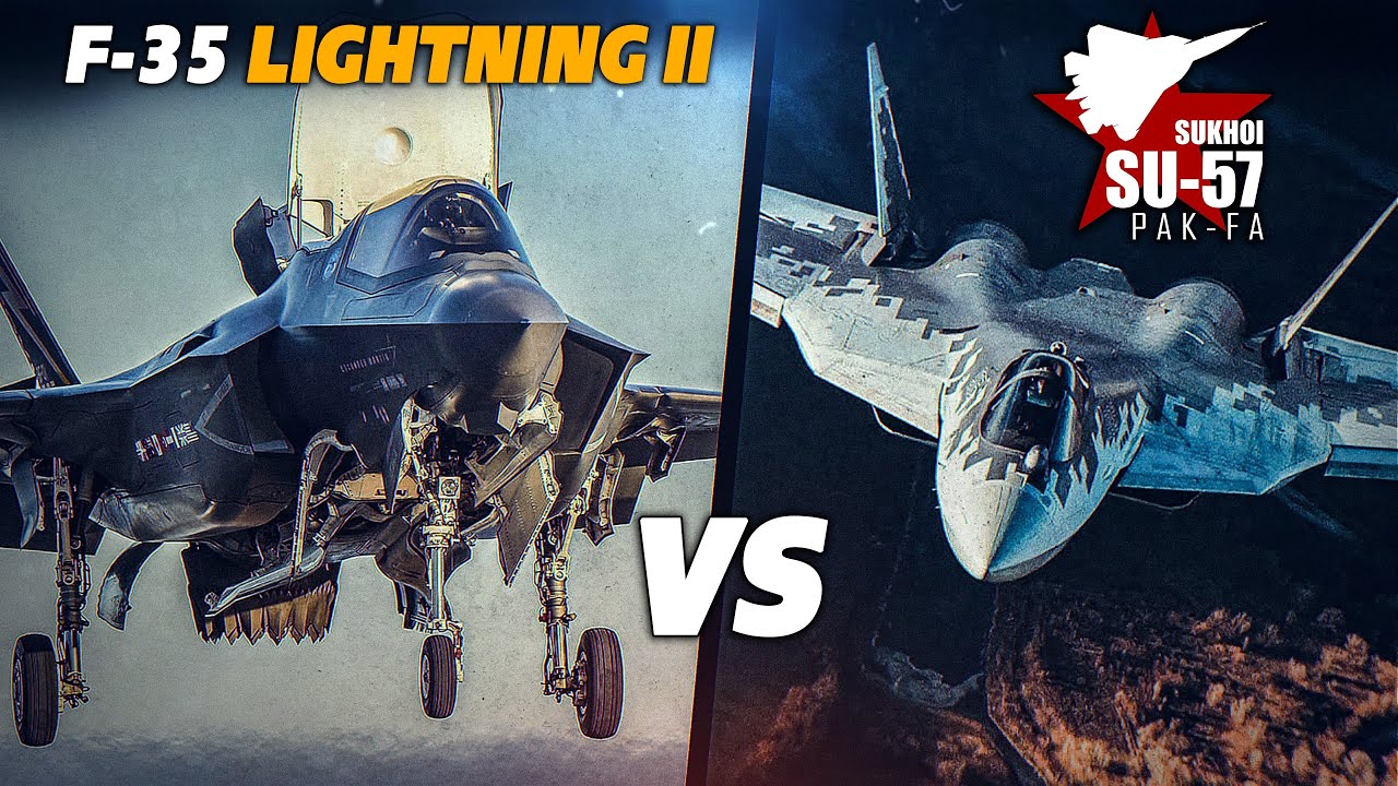 F-35 Lightning II Vs Su-57 Felon | Digital Combat Simulator | DCS |