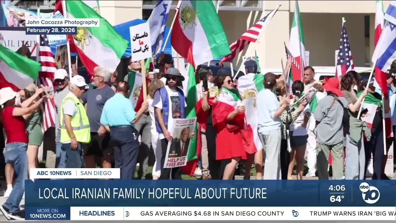 San Diego Iranian family finds hope amid uncertainty over Iran’s future