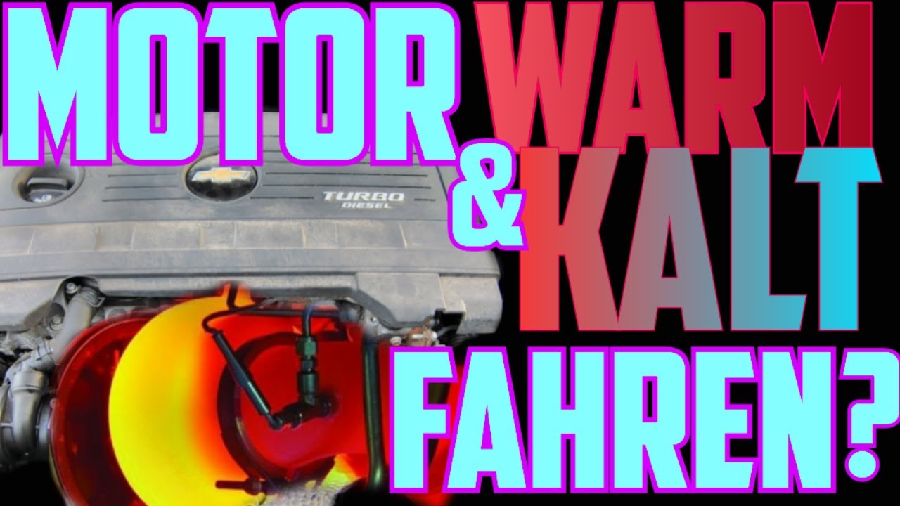 Wie fährst du deinen Motor warm und kalt?😱Ein paar Tipps wie dein Motor im Auto länger fit bleibt 💪