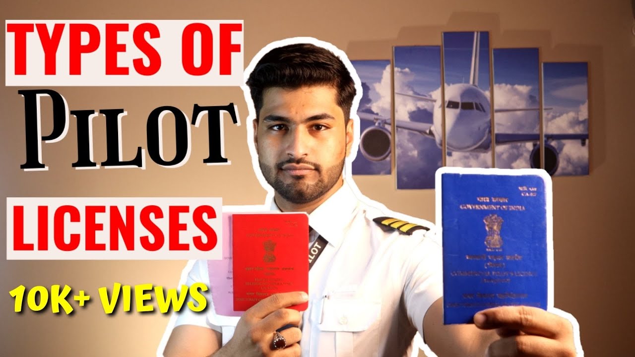 Types of PILOT licenses | Explained !
