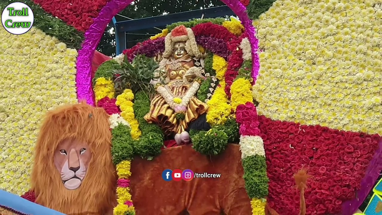 🚩 Cox Town Pallaki Utsava 2022 🚩Beautiful Pallaki | Tapanguchi Tamate | Tamate Beats | TrollCrew