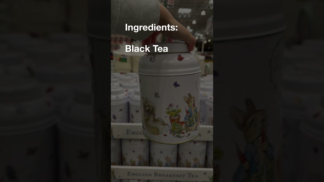 🇨🇦 Peter Rabbit English Tea Tin at Costco! 240 Bags (1612995)