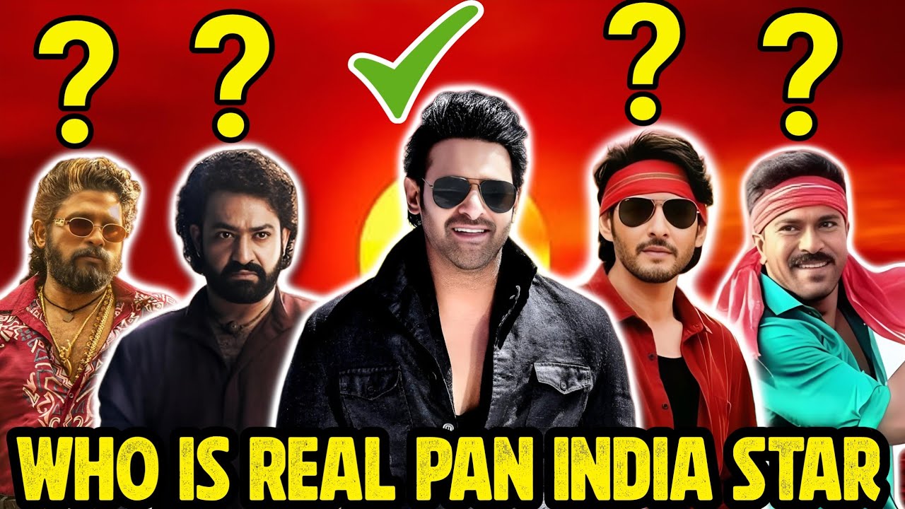 Who Is Real Pan India Star #prabhas #ramcharan
