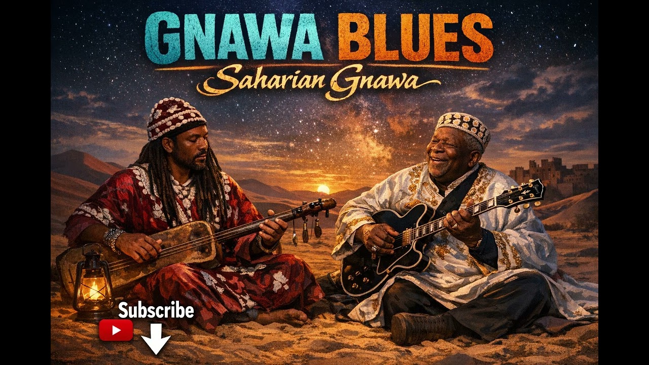 Saharian Gnawa - Gnawa Blues  #gnawa #sahara #gnawamusic #trance #MoroccanCulture #morocco