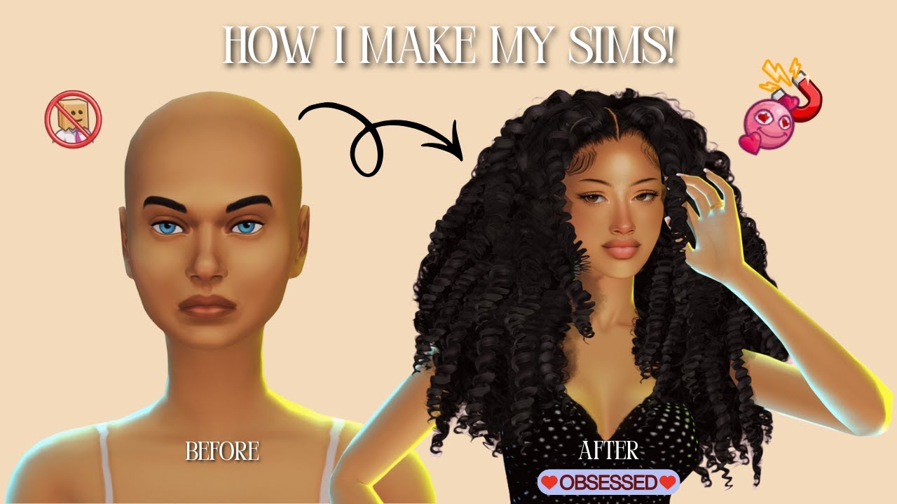 How I Make My Sims! -`♡´- | Sims 4 Create a Sim