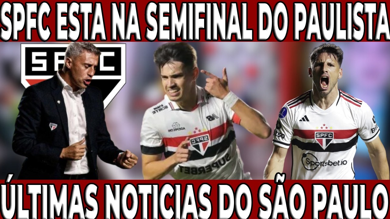 DOMINGO AGITADO NO SÃO PAULO! NINGUÉM ESPERAVA! ACABOU DE ANUNCIAR! NOTICIAS DO SÃO PAULO HOJE