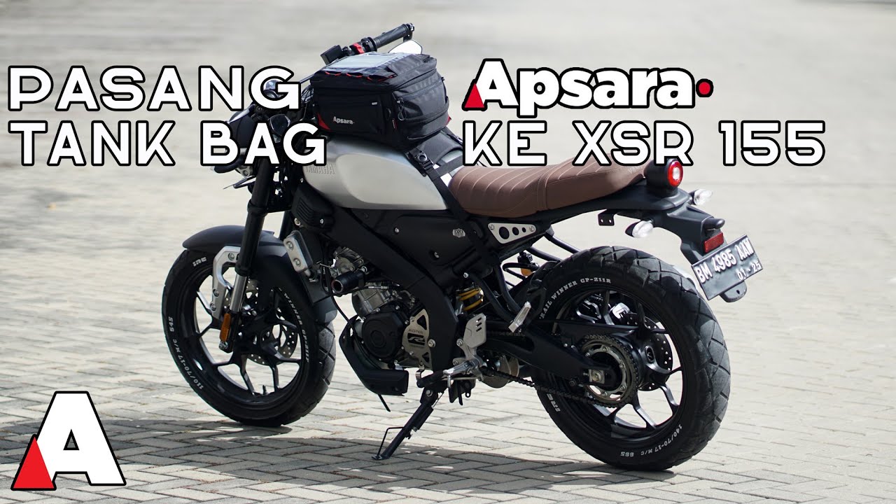 PASANG ENDURO TANKBAG V.3 APSARA KE YAMAHA XSR 155