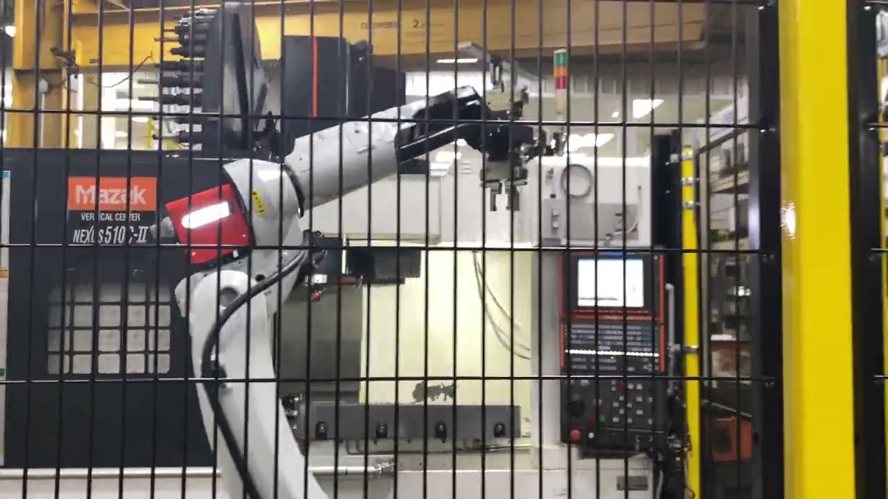 VID-160 Mazak VCN510C x Pallet Load Single Installation of the Week!