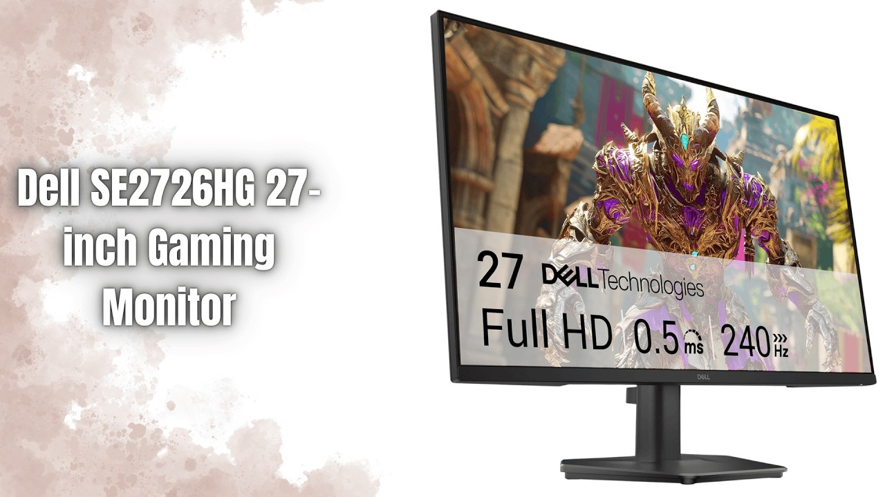 Dell SE2726HG Review | 27” 240Hz IPS Gaming Monitor!