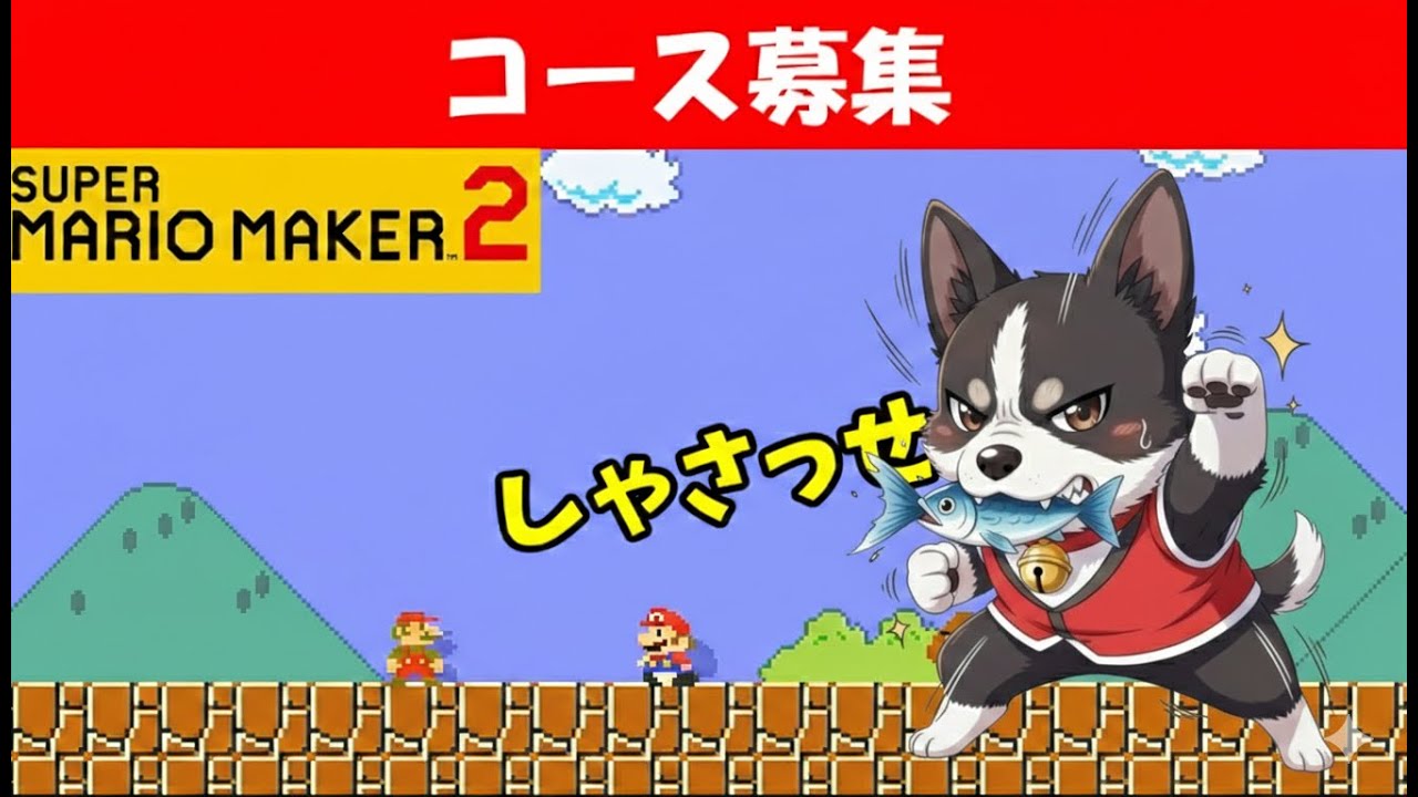 3連休は3連休じゃないんだ【スーパーマリオメーカー２】