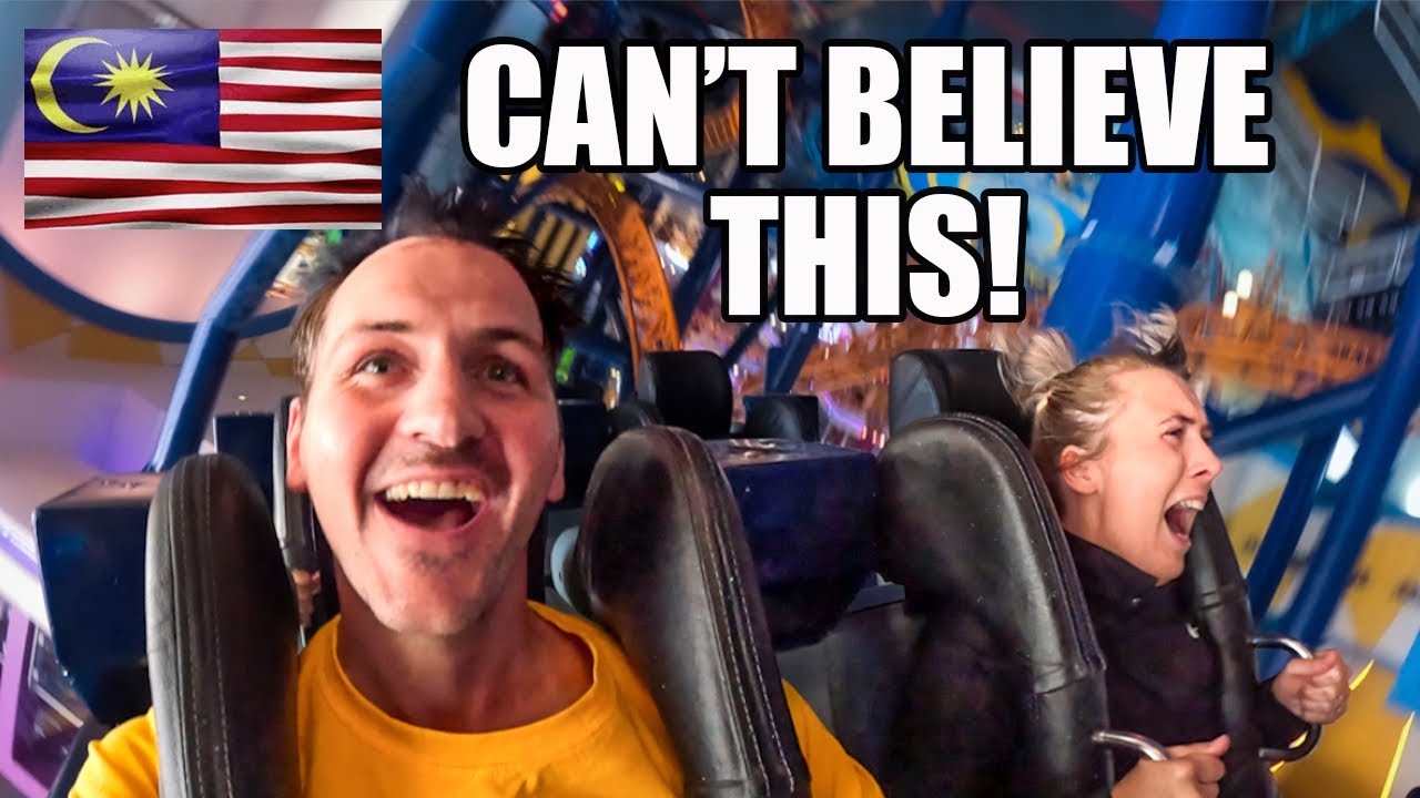 CRAZY Roller Coaster Experience in Kuala Lumpur’s Largest Mall 🇲🇾