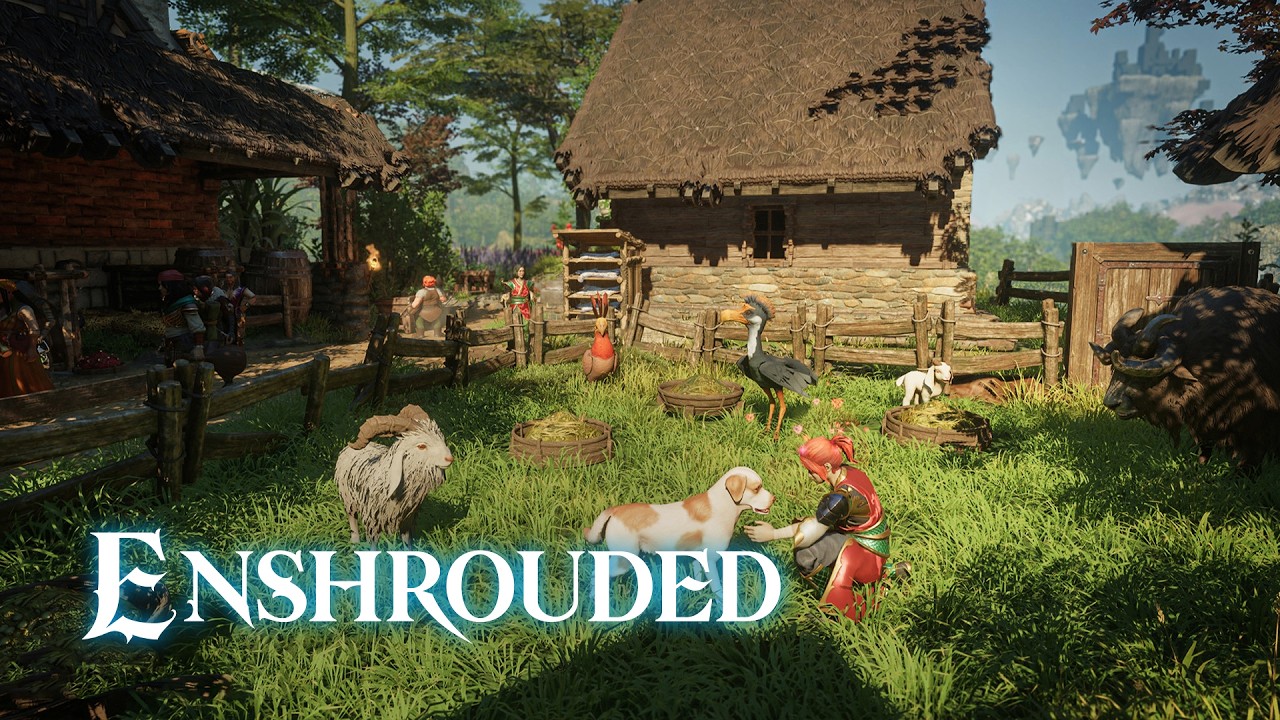 Enshrouded | Base Building Chaos 😅 Day 6 #enshrouded #gaming