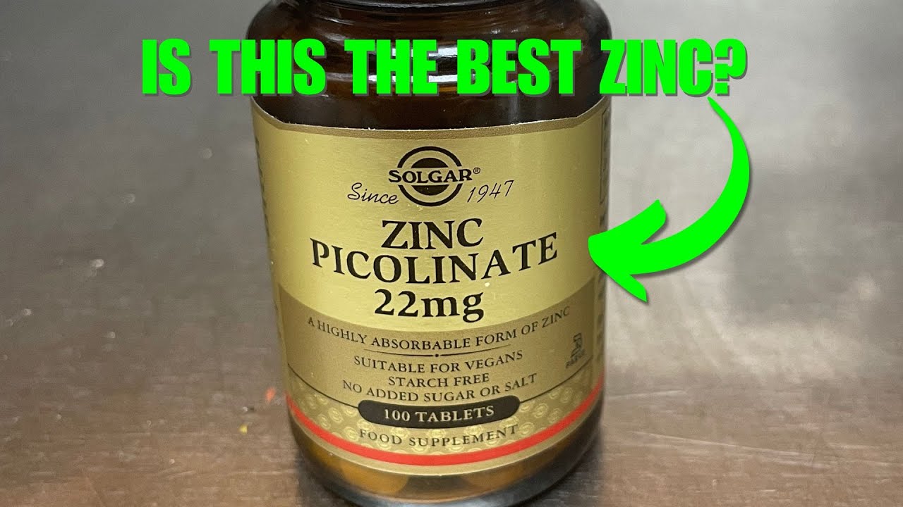 Solgar Zinc Picolinate (REVIEW) – Is This The Best Zinc Supplement For Skin, Hair & Immunity?