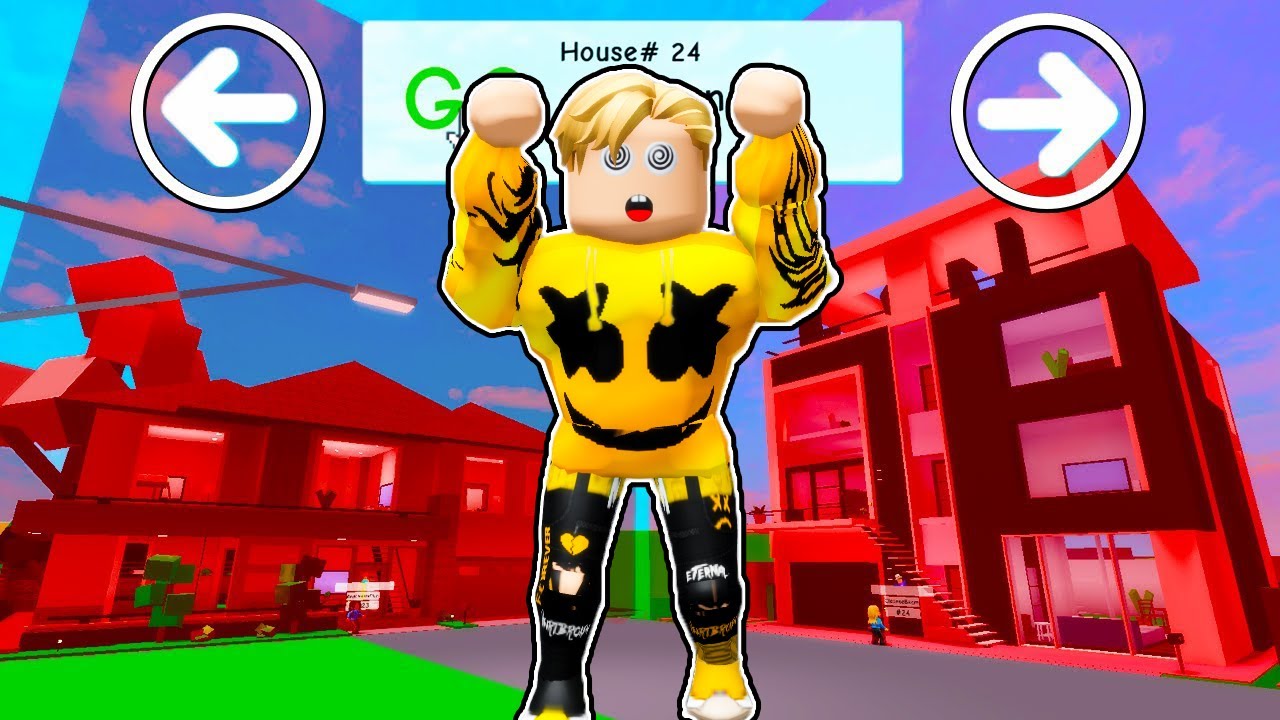 فيلم روبلوكس : تحدى اخد بان من كل البيوت سيرفير عشوائي 😂 ( جننت الناس فى البيوت )النهاية جامدة🤣