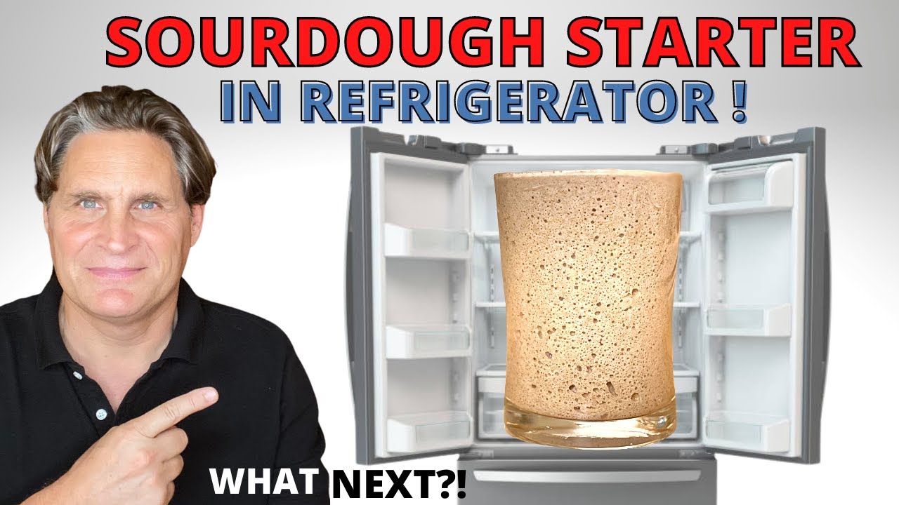 Making Sourdough Bread with Refrigerated Starter - The First Step