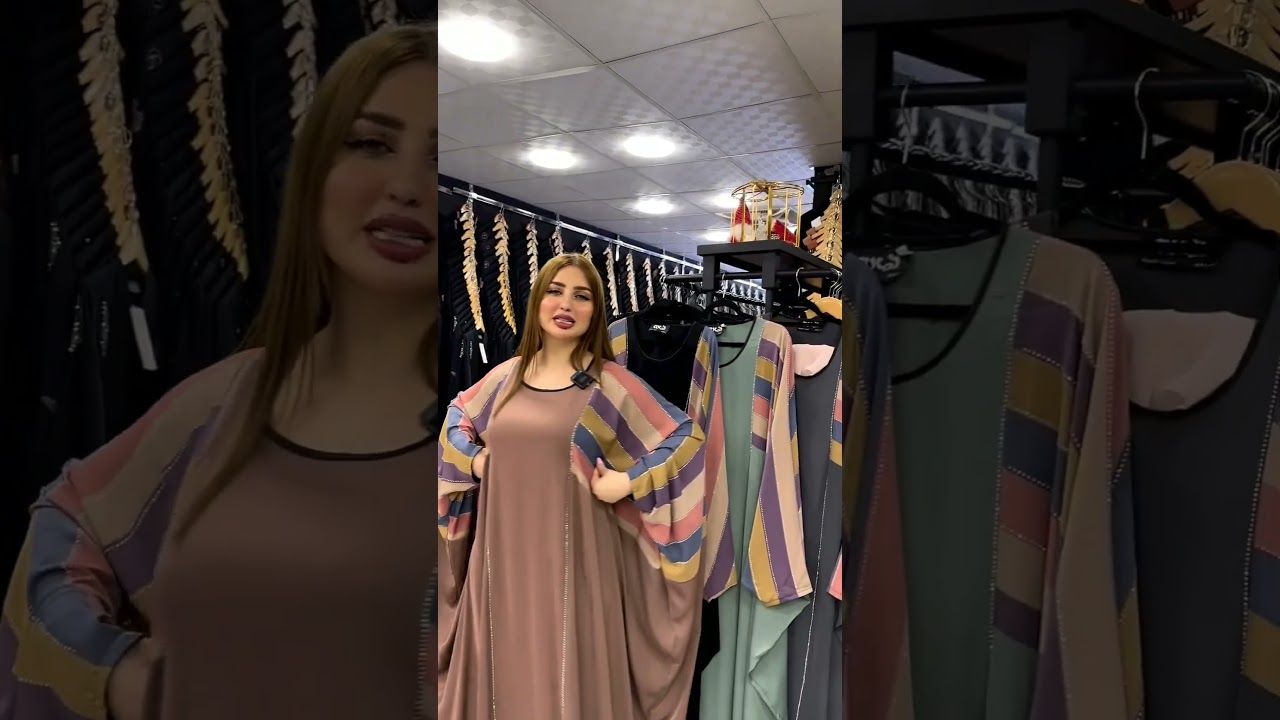 #shorts Unique Abaya Farasha Design 🔥 with Colours New Material #abaya #viral #hijab #youtubeshorts