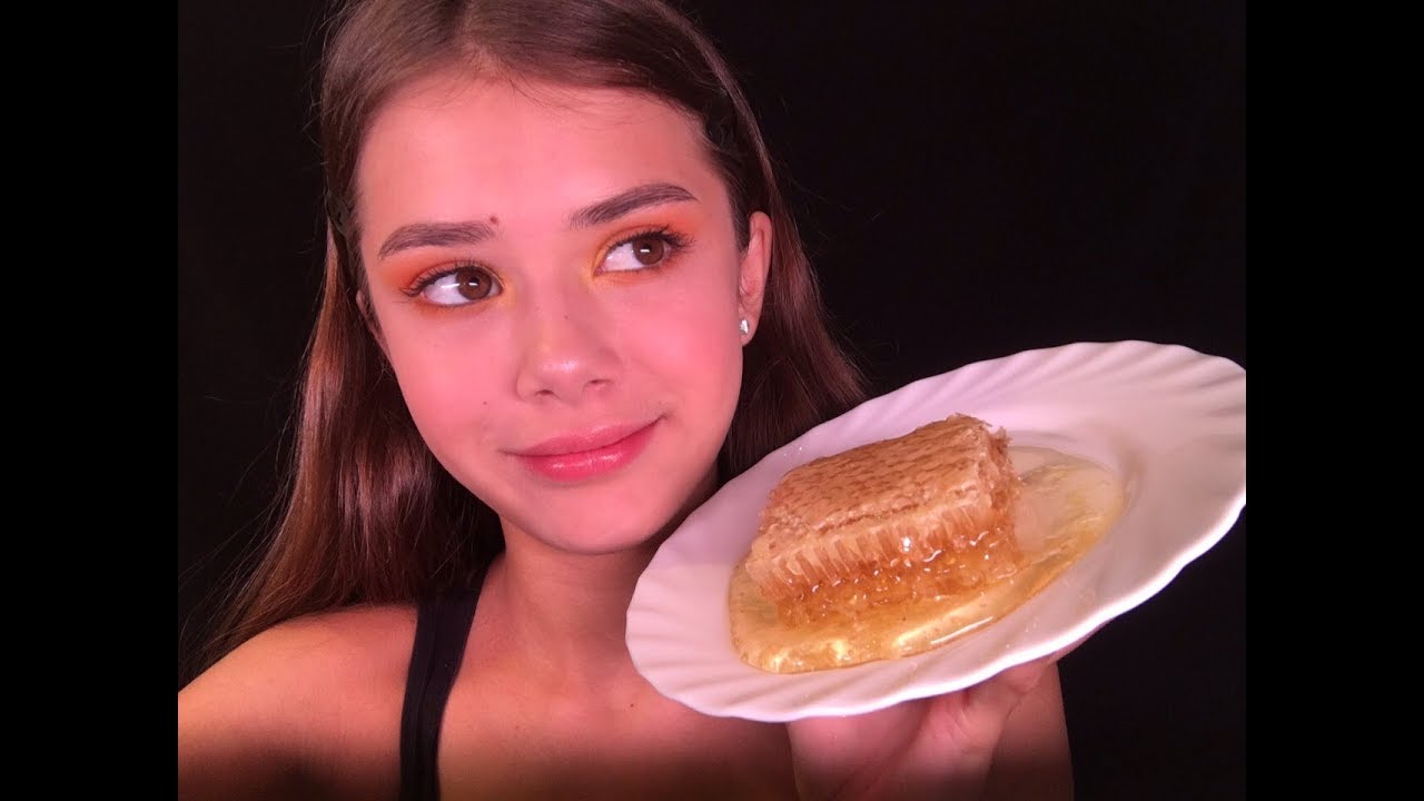 ASMR: RAW HONEY COMB/ АСМР: МЁД В СОТАХ