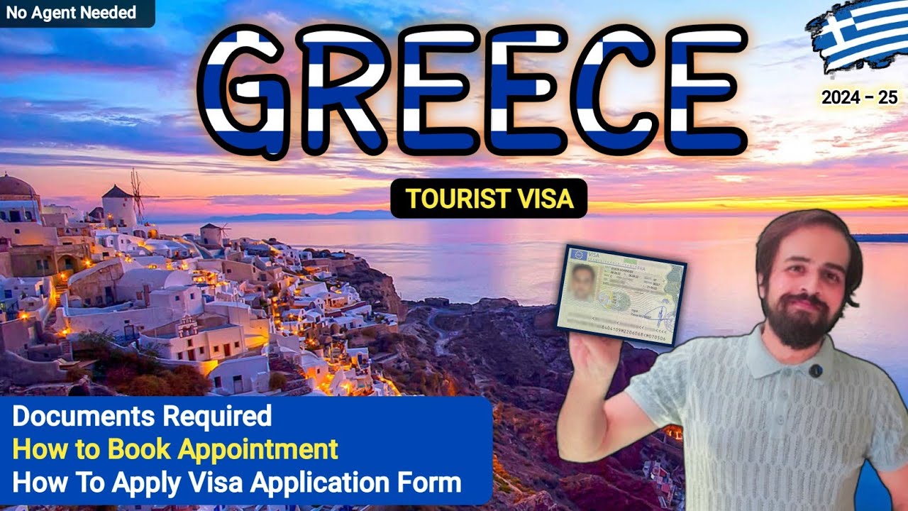 GREECE Tourist visa 2024 | How to apply Greece visa online | Schengen visa