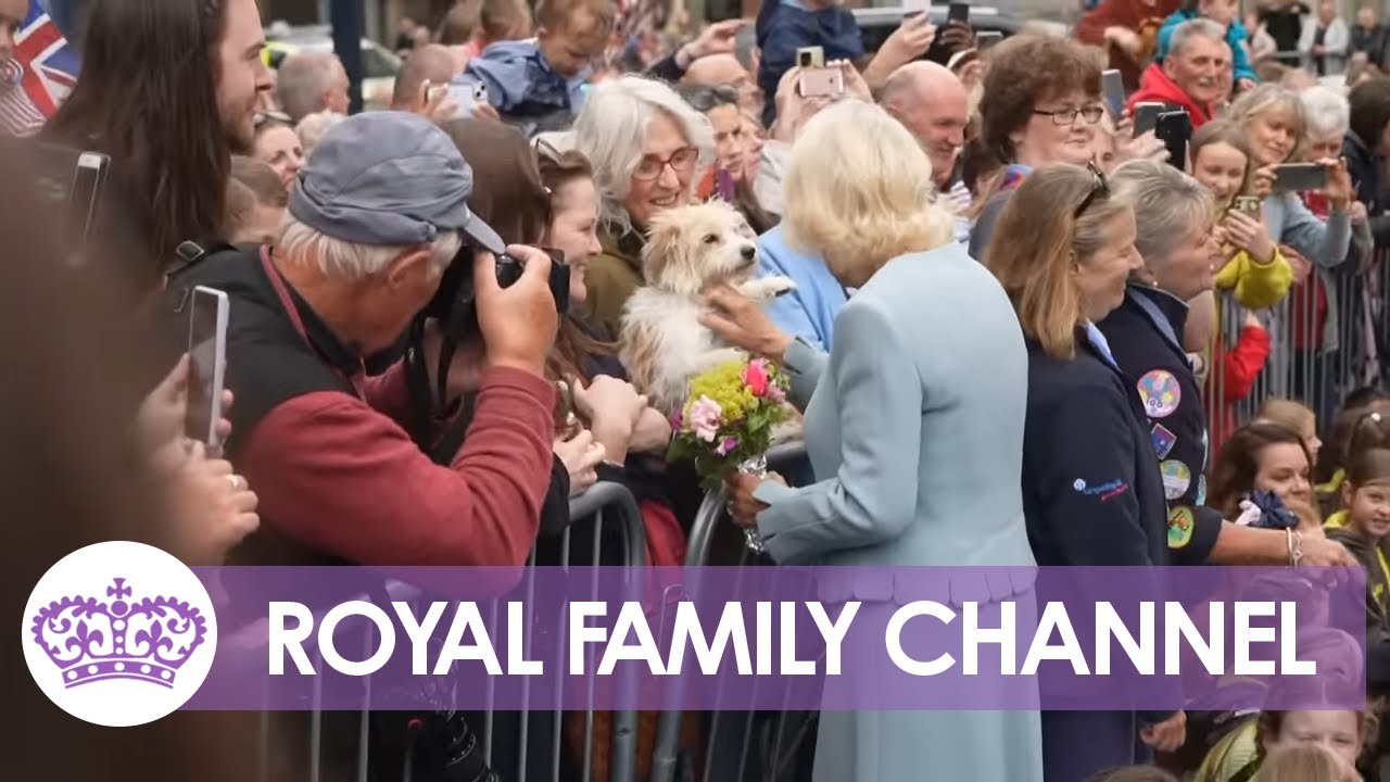 Queen Meets ADORABLE Dog As The Royals Wrap Up Scotland Visit