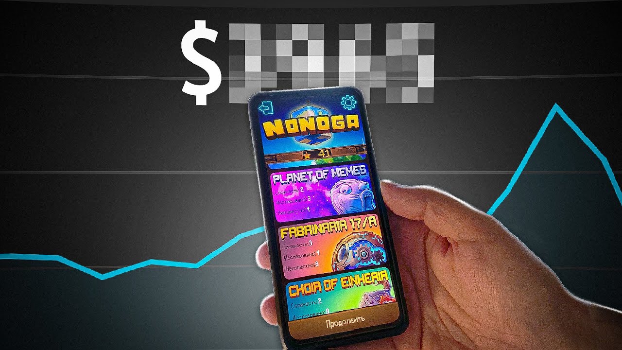 Разработка мобильной игры от НАЧАЛА до КОНЦА, сколько ЗАРАБОТАЛИ? | Nonoga 3D